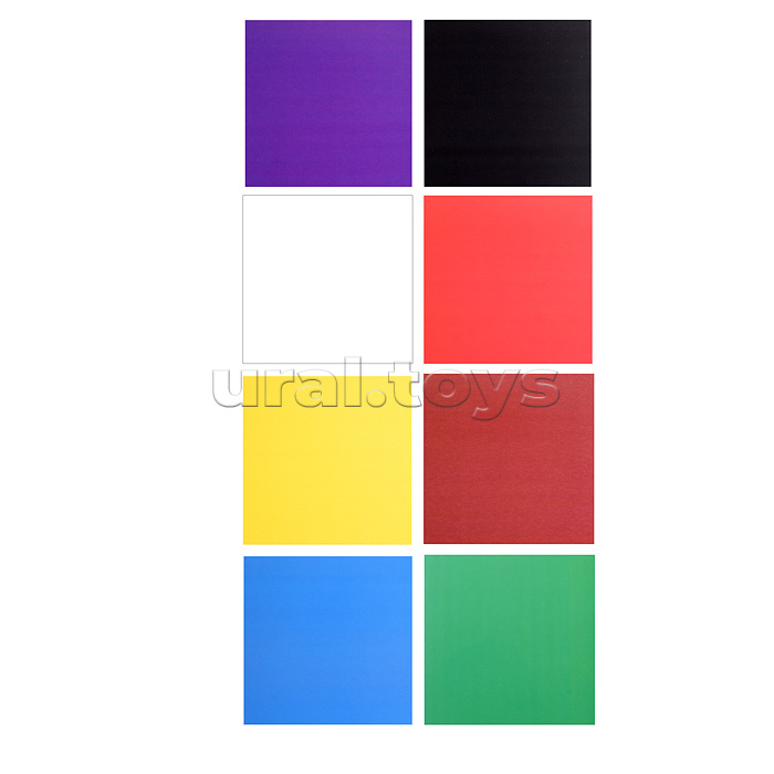 Картон цветной 8л "Мегаполис" (А4, мелованный, папка с клапаном, обл.-полноцвет.печать на мелован.картоне)