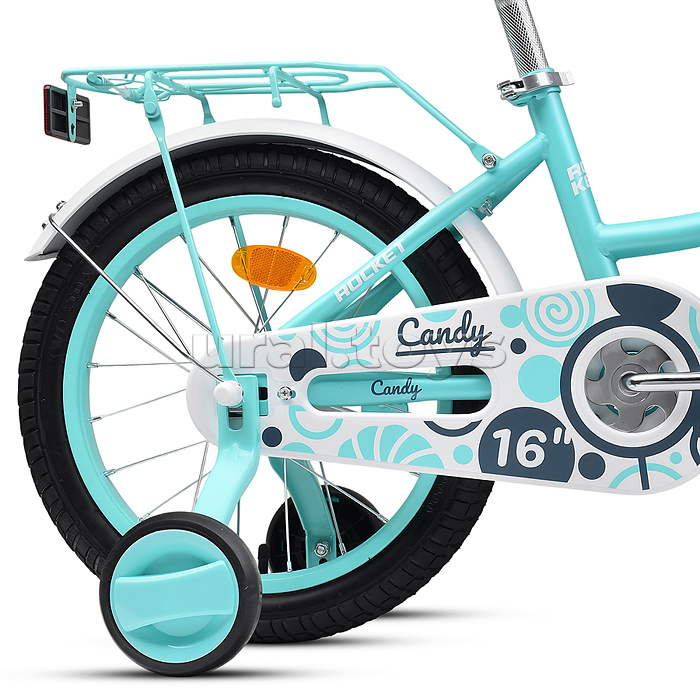Велосипед 16" Rocket Candy, цвет мятный