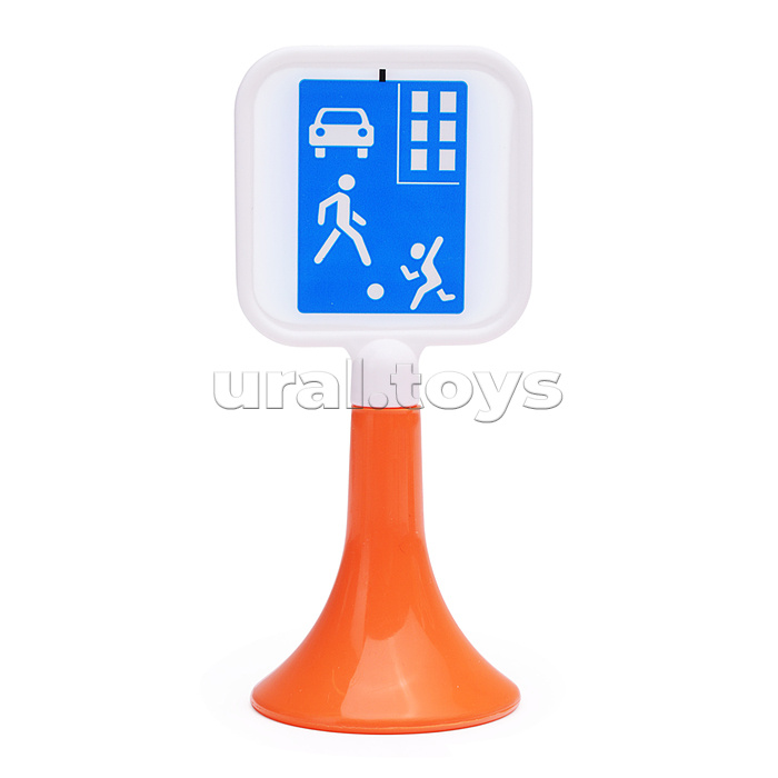 Набор "Дорожные знаки" №1 (светофор, 6 знаков)