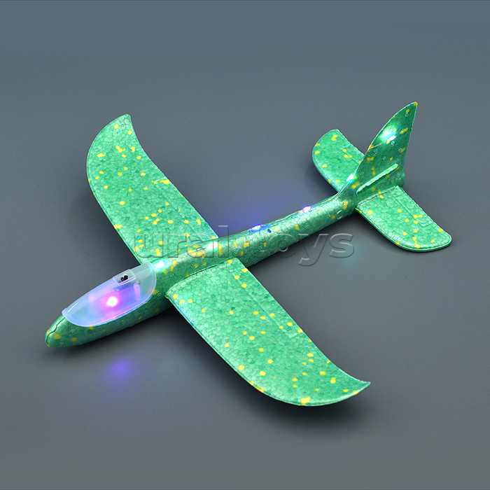 Самолет "Планер" 36см, свет