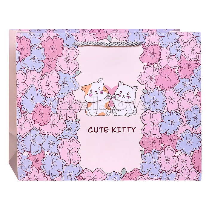 Пакет подарочный "Подарочная феерия" 24,5*19,5*10см. (в ассортименте)