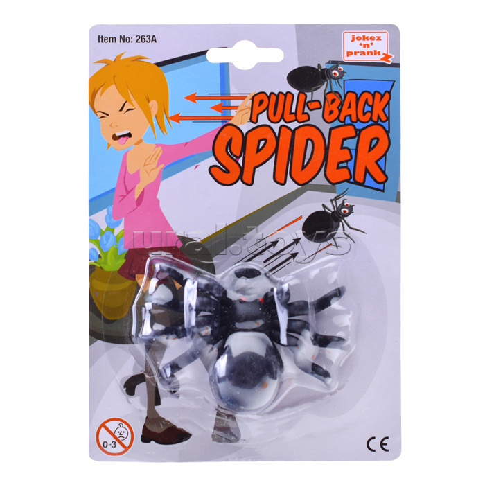 Игра-розыгрыш "Бегающий паук"