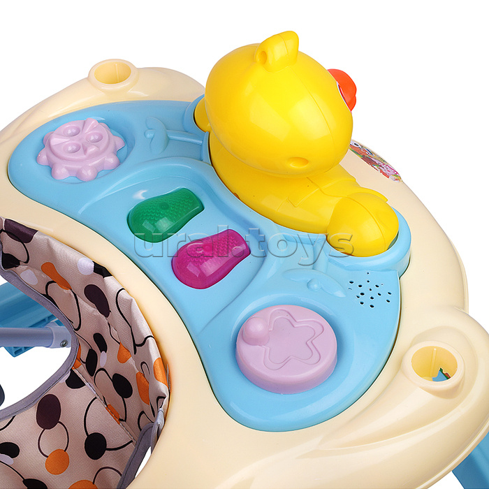 Ходунки "Хитрая уточка" (цвет голубой)