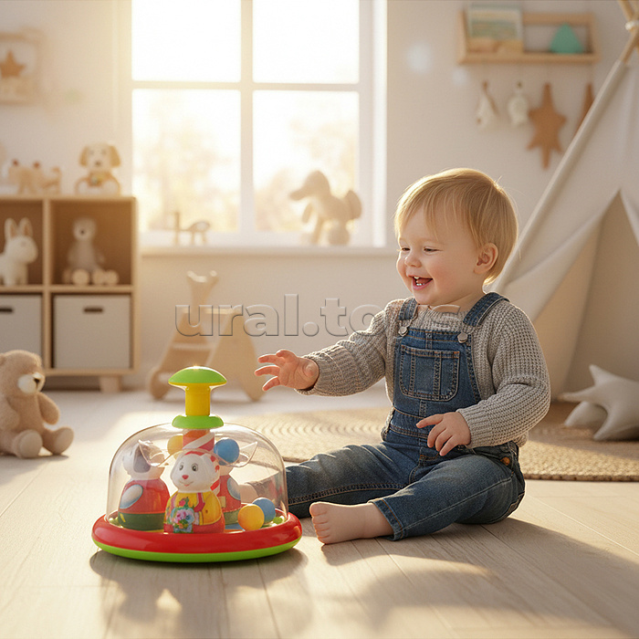 Юла-карусель "Аттракцион" в п/пакете