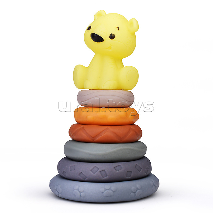 Пирамидка "Мишка-3" в сетке