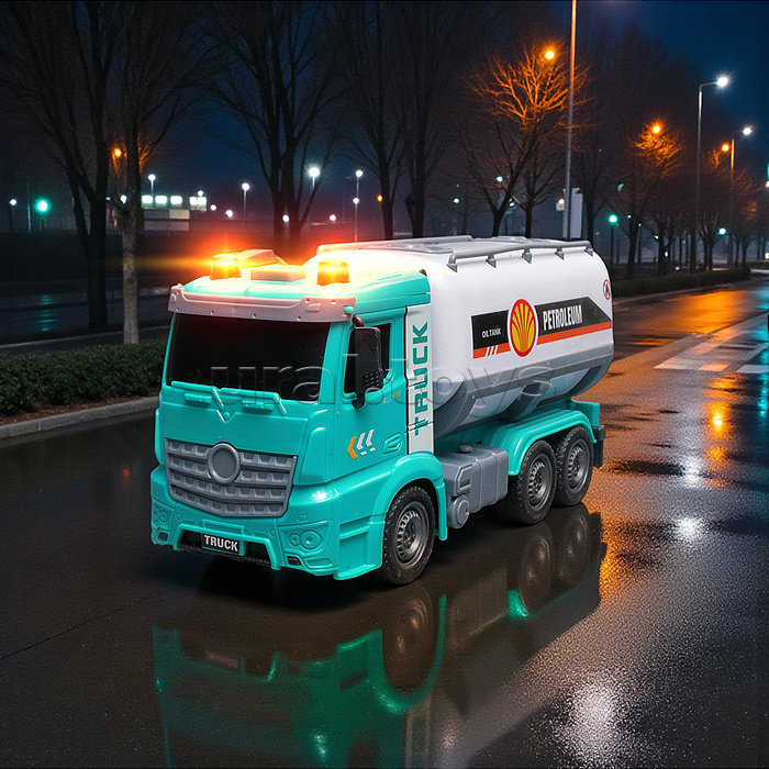 Машина "Цистерна Про" на батарейках, в коробке