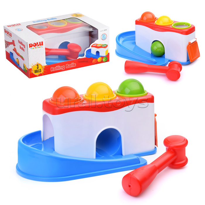 Игрушка развивающая "Молоточек" в коробке