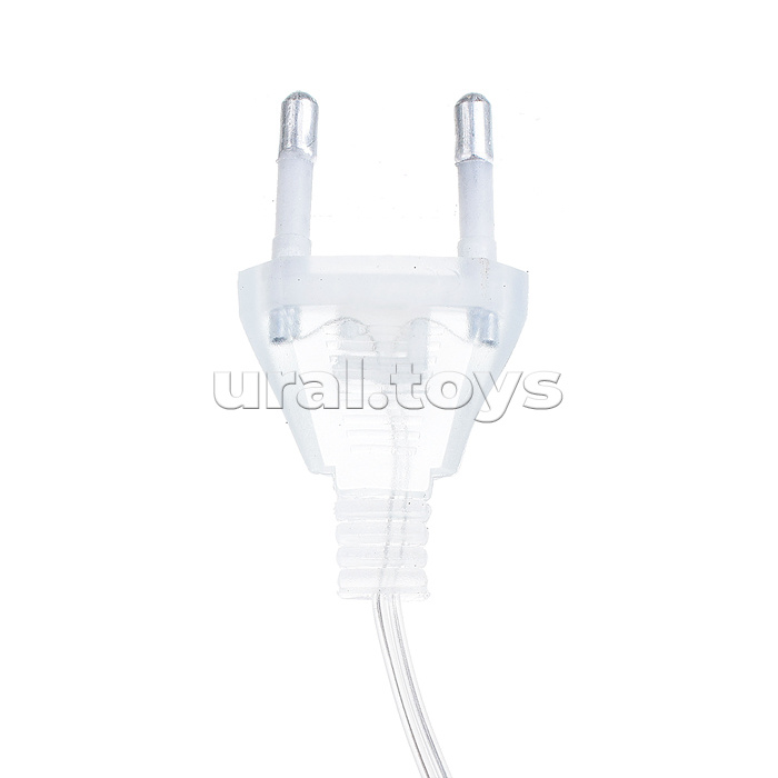 Электрогирлянда светодиодная Роса, 10 м, 100 ламп, цветная