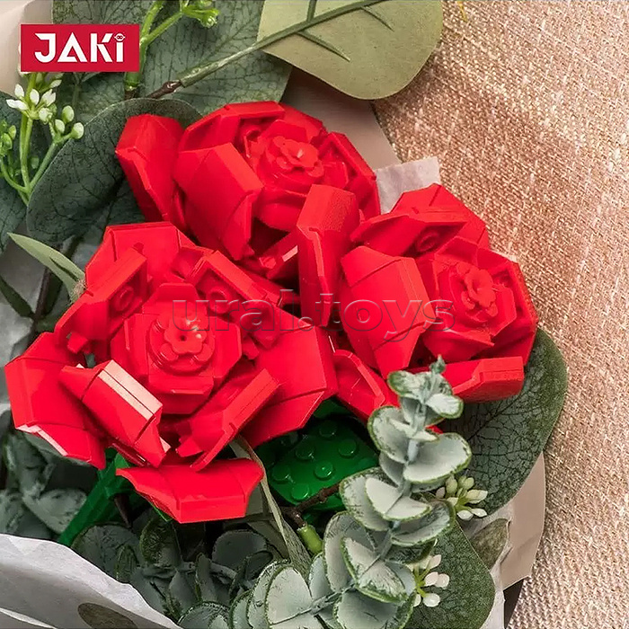 Конструктор "Букет с розами"  285 дет., в коробке