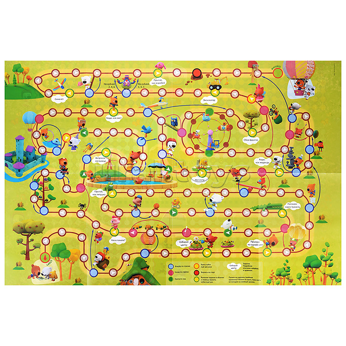 Большая настольная игра. Ми-ми-мишки. В лесу у друзей.