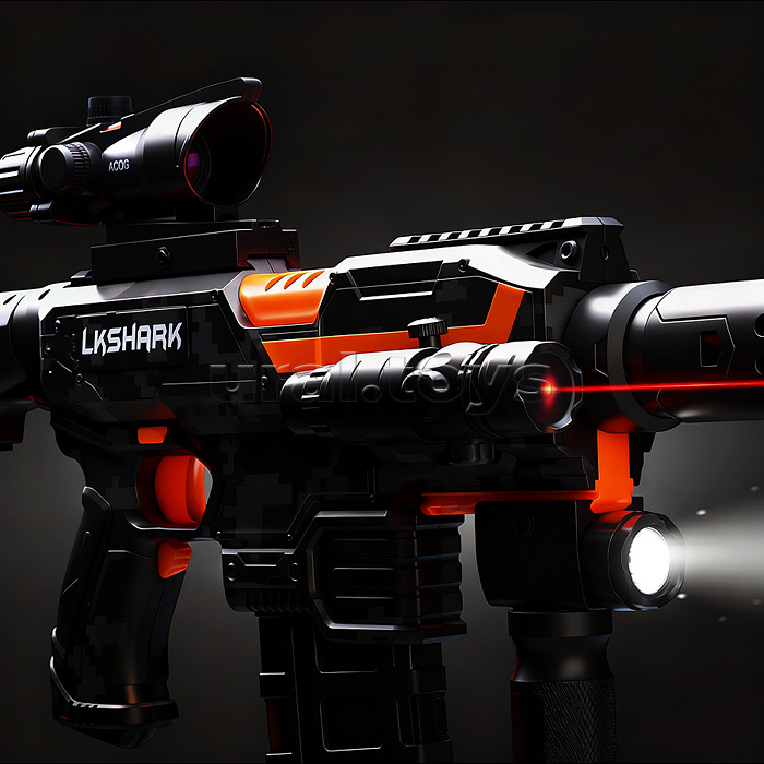 Автомат "Снайпер" в коробке