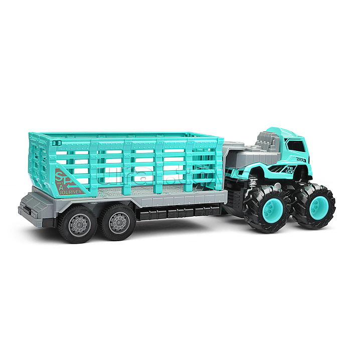 Машинка металлическая инерционная Big Foot, масштаб 1:43