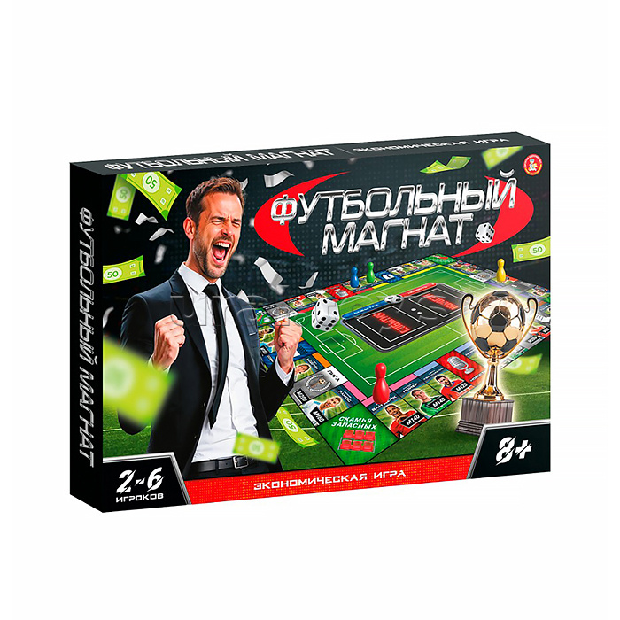 Игра настольная "Футбольный Магнат"