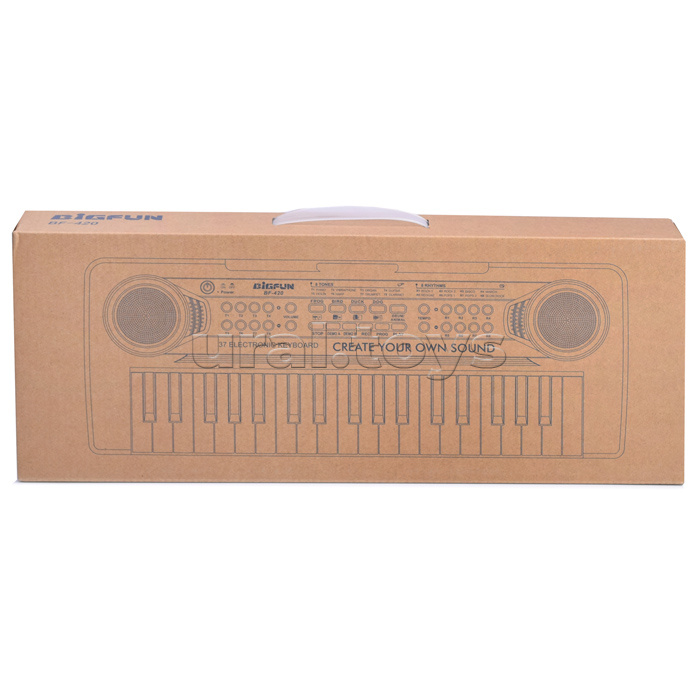 Синтезатор "Стиль музыки" 37 клавиш, с USB, в коробке