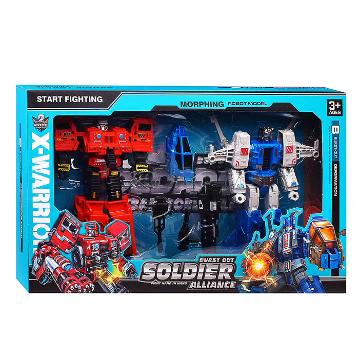 Робот "Soldier Alians" трансформирующийся, в коробке