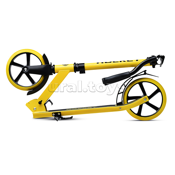 Самокат ROCKET, колеса PU 200 мм, ABEC 7, желтый