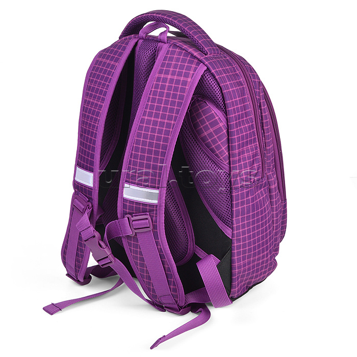 Рюкзак облегченный "Аниме" с анатомической спинкой, 2 отделения на молнии, на каждой молнии 2 бегунка, размер 40х32х16см, эргономичная анатомическая спинка, мягкие широкие регулируемые лямки, застежка спереди, внутри дополнительные отделения, органайзер д