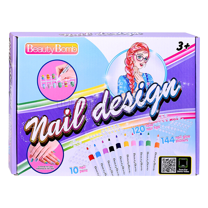 Набор стилиста "Дизайнерский маникюр" в коробке