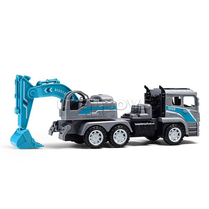 Машина "Строительная техника" инерционная, под колпаком