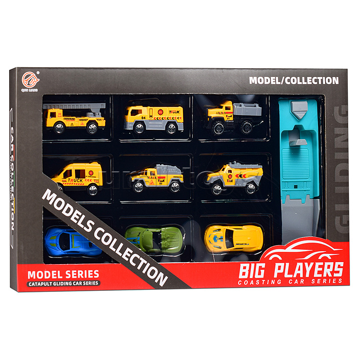 Набор машин "Инженерный городок" в коробке