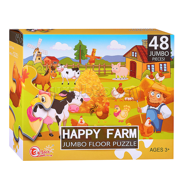 Пазл "Счастливая ферма" (48 дет.)