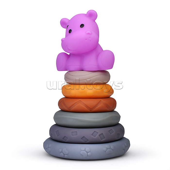 Пирамидка "Бегемотик" в сетке