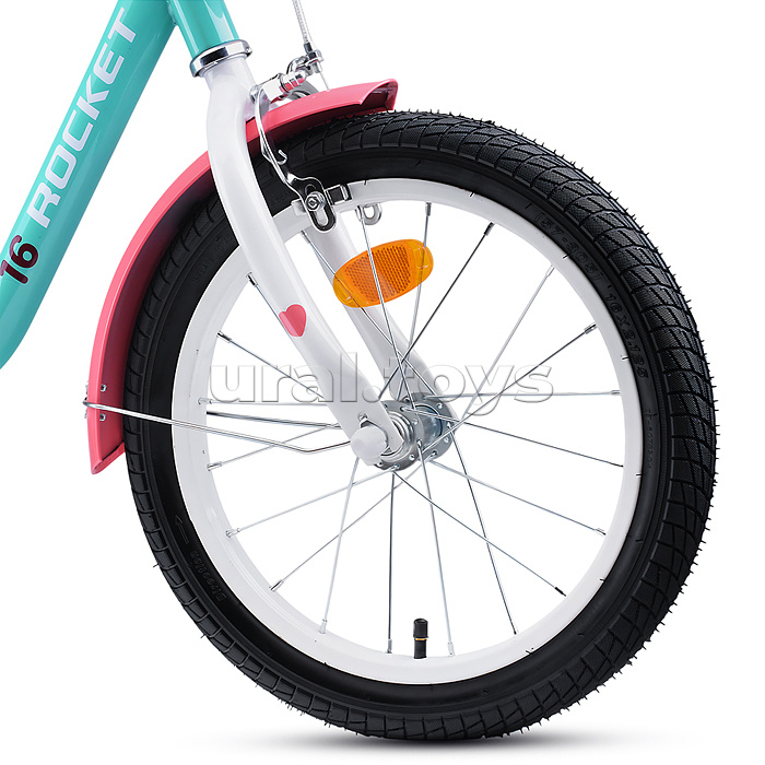 Велосипед 16" Rocket Bella, цвет бирюзовый