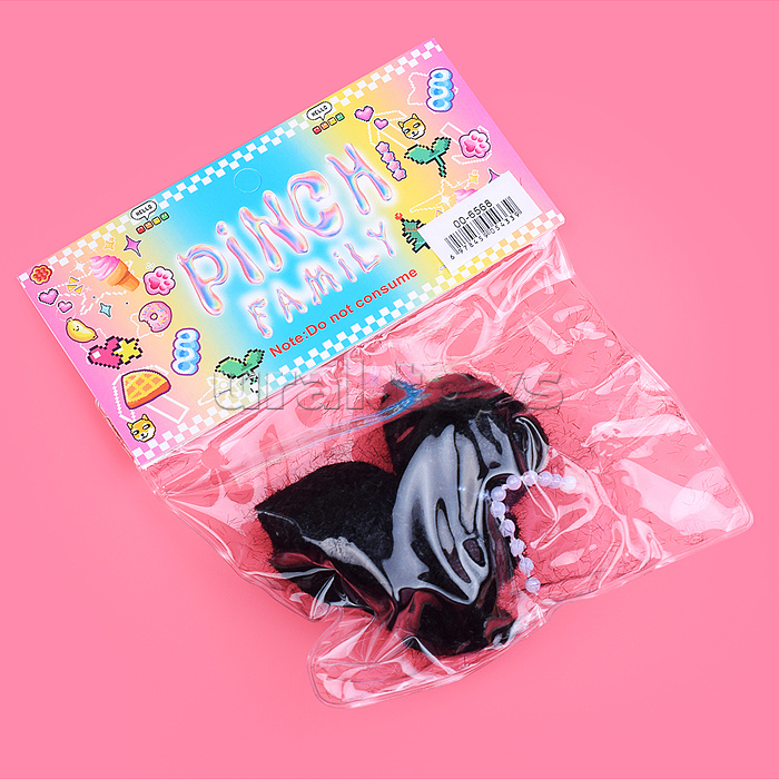 Игрушка-антистресс "Черная кошка"