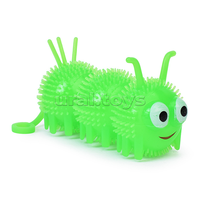 Игрушка-пищалка "Гусеница" в коробке