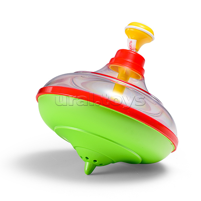 Юла прозрачная с музыкой