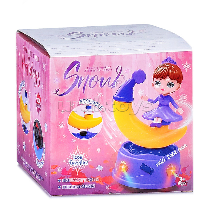 Интерактивная игрушка "Девочка на месяце" в коробке