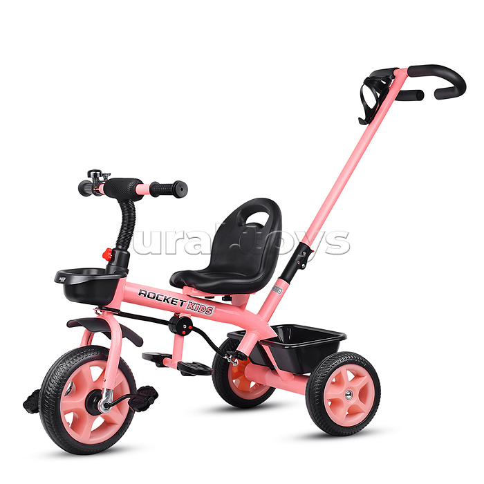 Велосипед 3-х колесный, розовый