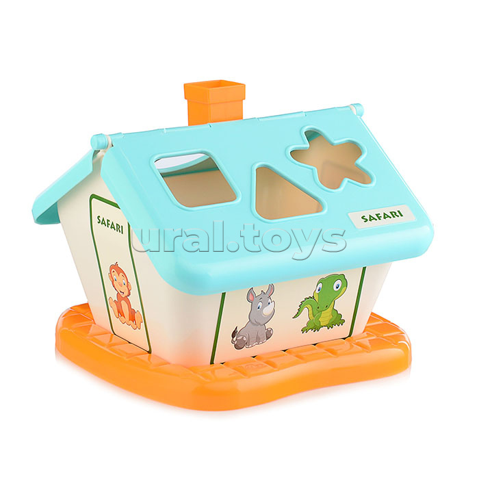 Садовый домик сафари (бирюзовый)