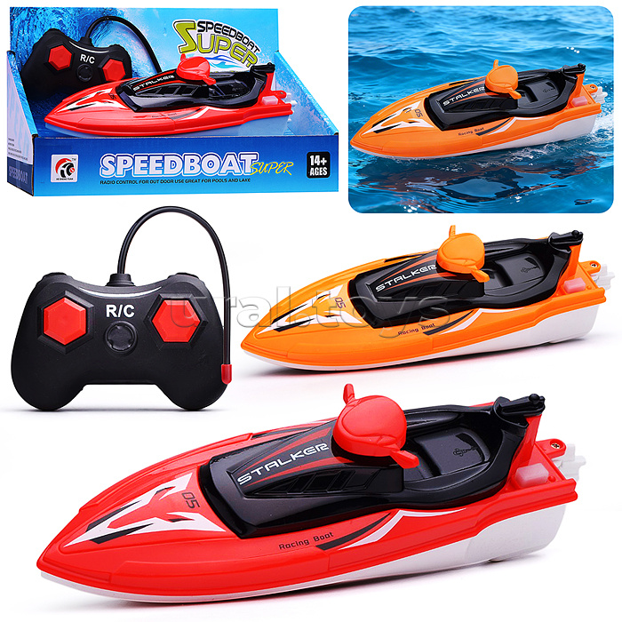 Катер "На волне" р/у, 27MHz в коробке