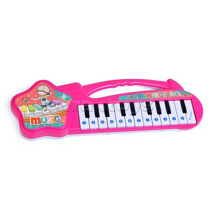 Синтезатор "Радужные ноты" в коробке