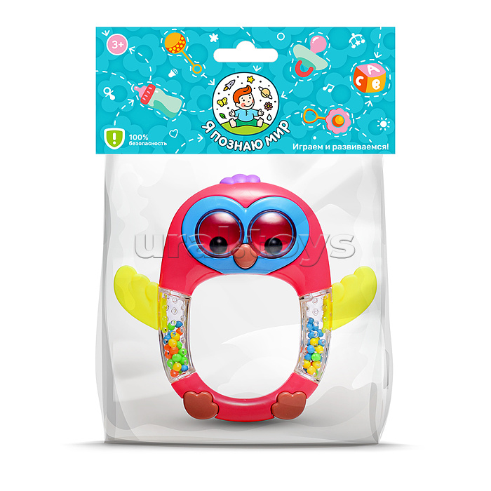 Погремушка "Совушка" в пакете