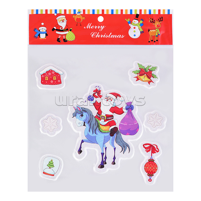 Наклейки для декора "Новогодние чудеса" (18х18 см)