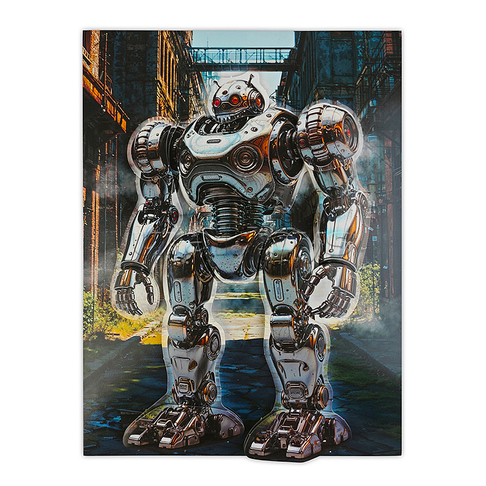 3Д аппликация. Роботы