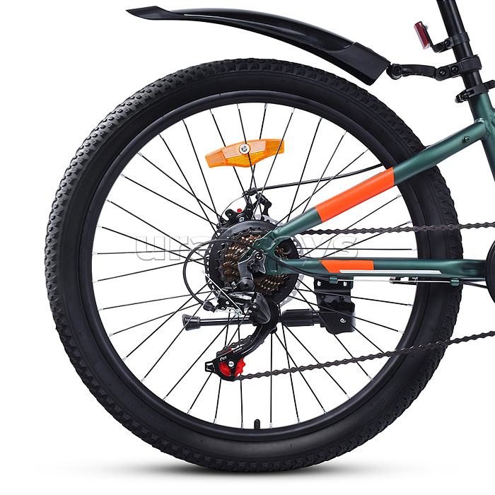 Велосипед 24" Rocket Ranon 24, цвет хаки, размер 11"