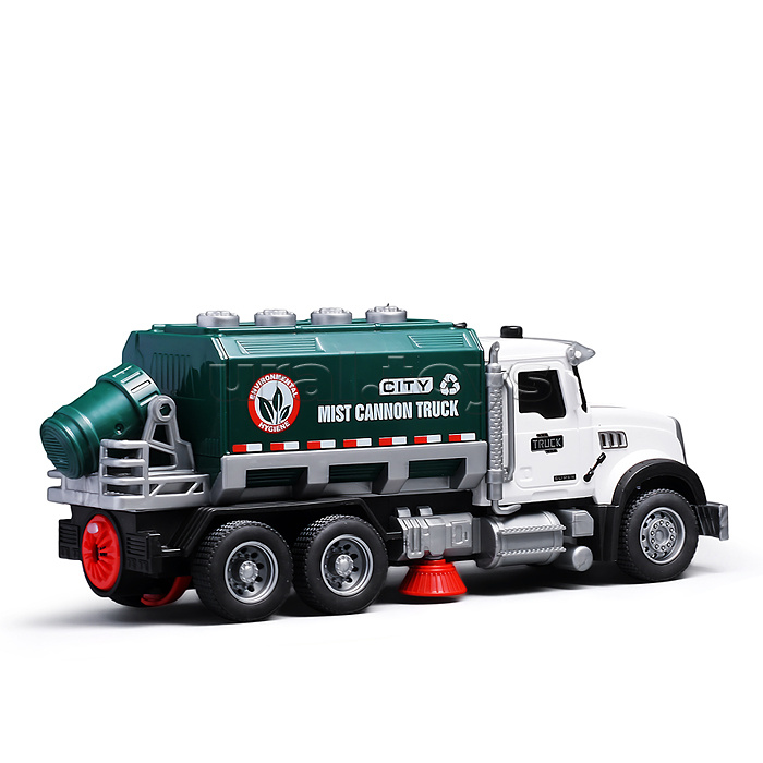 Машина "Мусоровоз" (свет, звук, спрей) в коробке