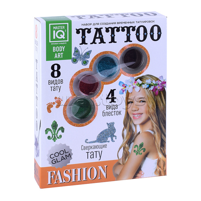 Набор для временных татуировок "Fashion" Набор для временных татуировок "Fashion"
