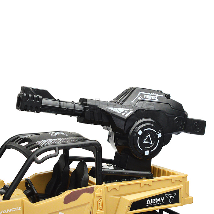 Машина "Боевая" р/у, 27 MHz, в коробке