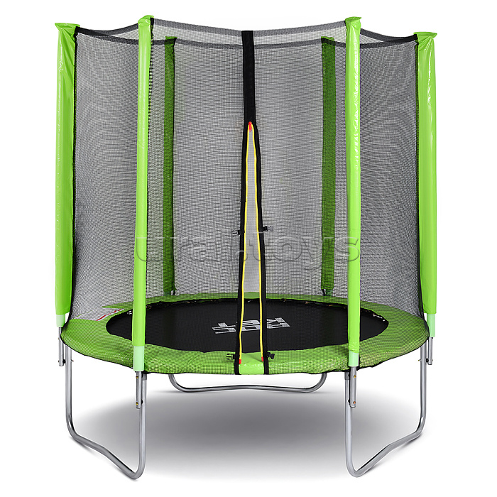 Батут ROCKET, d=183, внешняя сетка высотой 150 см., общая высота 207 см, зеленый
