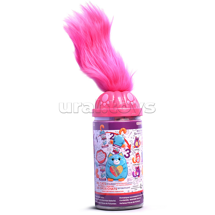 Кот "Дружок" (издает звуки) в коробке