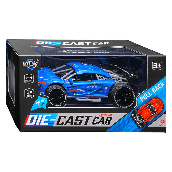 Машина "Гоночная 2" (звук) в коробке