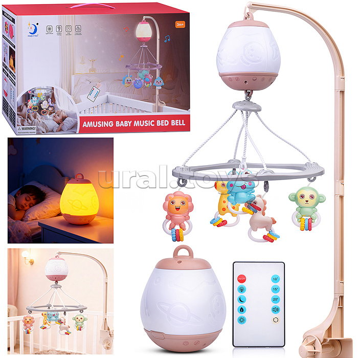 Мобиль на кроватку "Волшебные карусели" в коробке