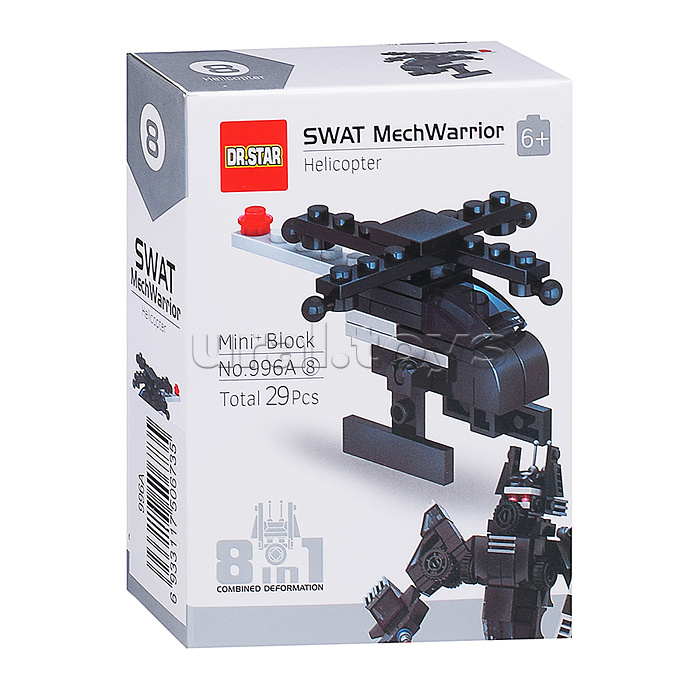 Конструктор "Робот собровец" в коробке