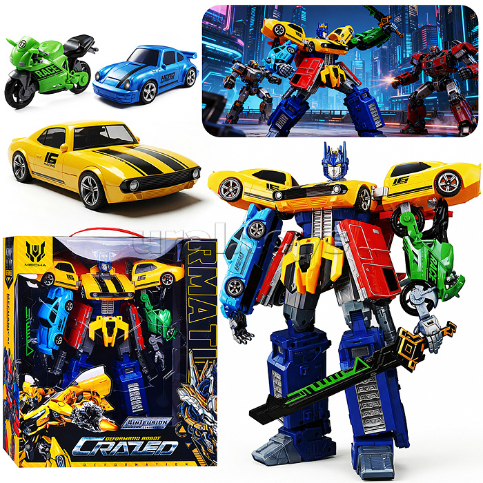 Робот "Квадратный" коробка