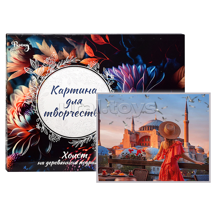 Картина по номерам 40х50 "Стамбул. Айя-София" (25 цветов)