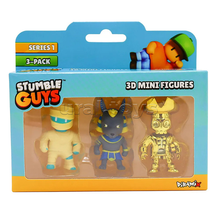 3D фигурка, 3 шт в упаковке, 5 см, 3D фигурка, 3 шт в упаковке, 5 см,